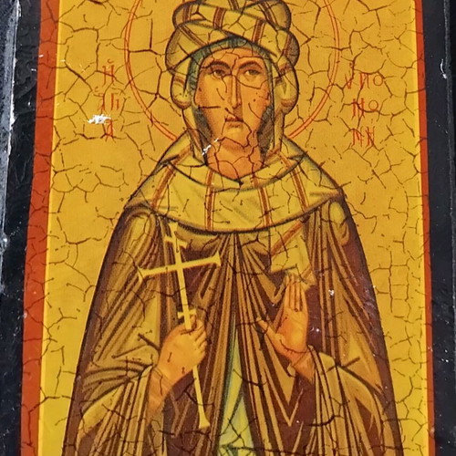 Christian icon used The Holy Patience