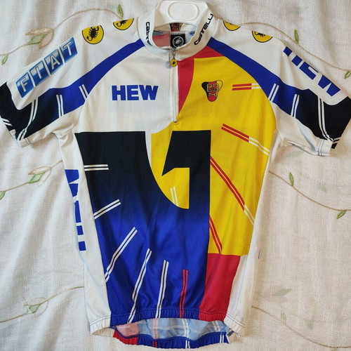 Castelli Retro Cycling Jersey Germany Size M Made in Italy Like New