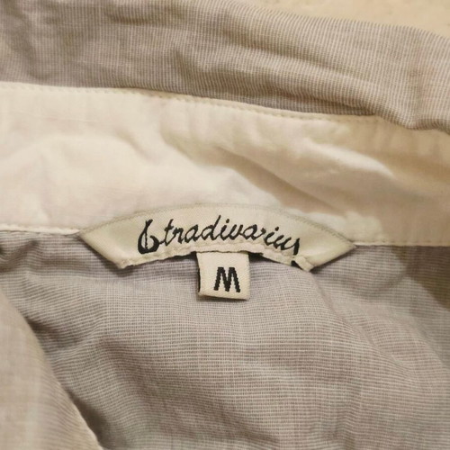 Stradivarius shirt, grey, sizes S and M
