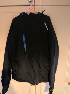 Basehit jacket new, size M, black and blue