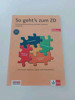So geht's zum ZD βιβλίο προετοιμασίας για εξετάσεις Γερμανικών B1