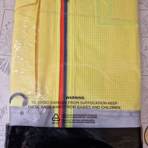 Payper ACE MESH safety work vest fluorescent yellow size L new