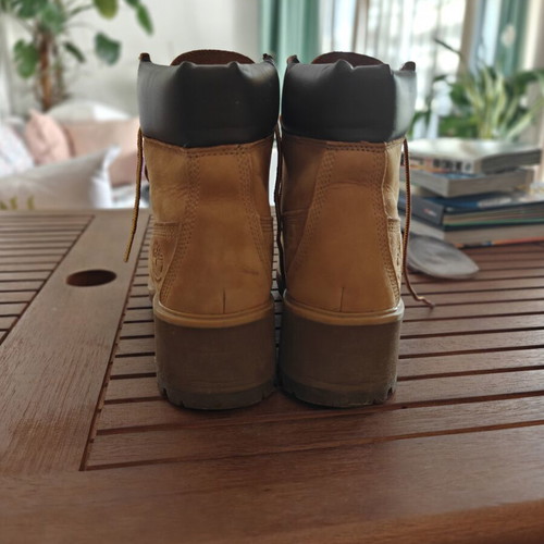 Timberland Kinsley ankle boots size 39, orange