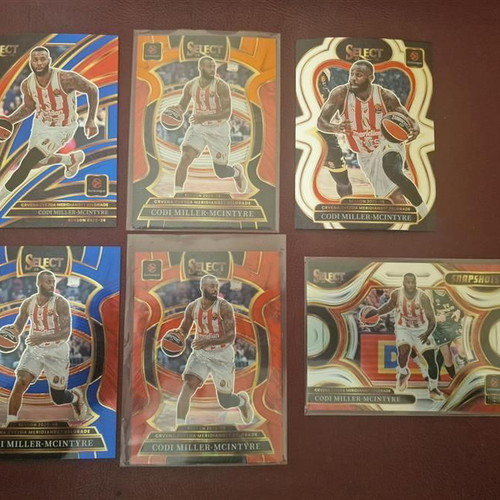 Panini Euroleague Select Red Star Zvezda Mcintyre card pack of 6 new