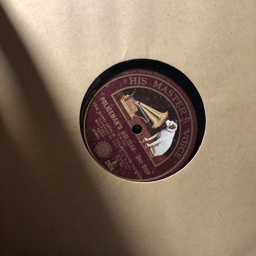 HMV Parlophone 78 rpm 10 inch gramophone records, 1930s