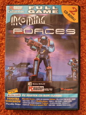 CD PC MASTER τεύχος 175 περιέχει το INCOMING FORCES