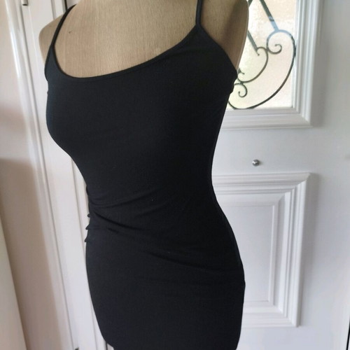 Black dress Pink Woman like new, size S