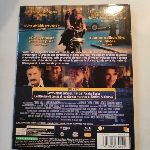 La belle epoque Blu-Ray like new, authentic French edition with subtitles