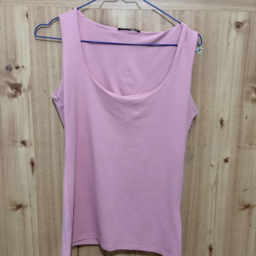 Zara blouse, elastic fabric, salmon color, size M