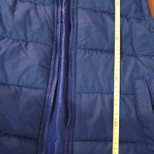 Polyester jacket like new, size M, blue