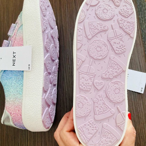 Next kids sneakers new, size 32, multicolor