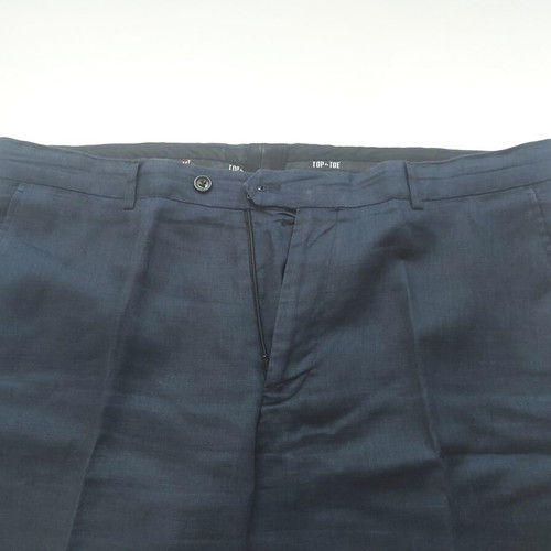 Men's linen pants XL like new, dark navy blue