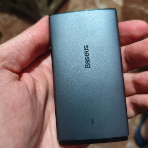 Baseus GaN Charger 65W with USB-A and USB-C Ports and USB-C Cable like new