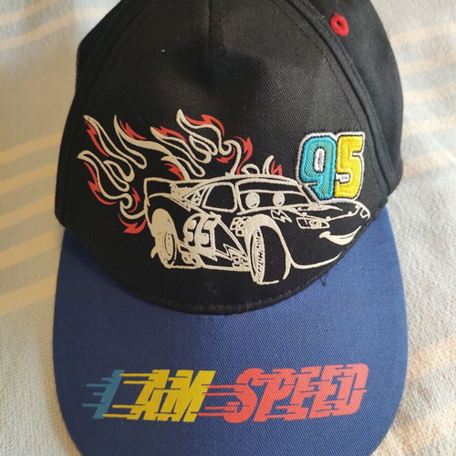 Disney Cars Lightning McQueen I Am Speed Kids Hat new