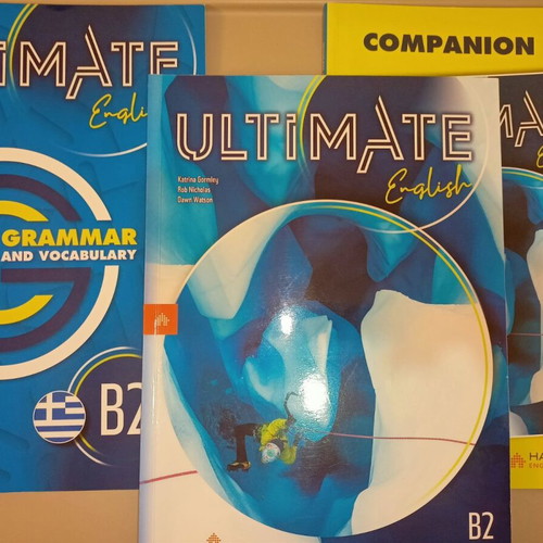Ultimate English B2 Teacher's Pack with 3 books like new