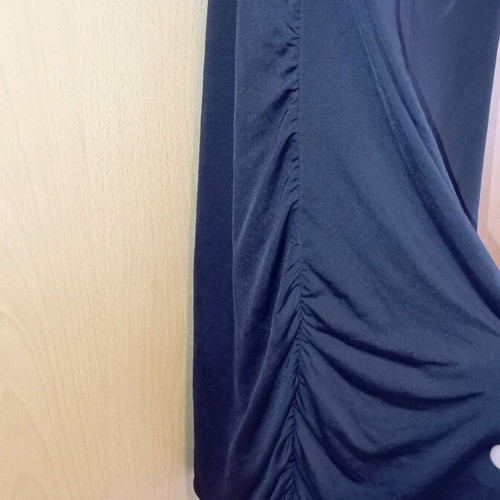 Black fitted dress