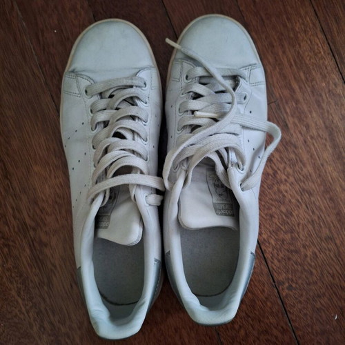 Adidas Stansmith women's sport shoes used, white, size 39.5