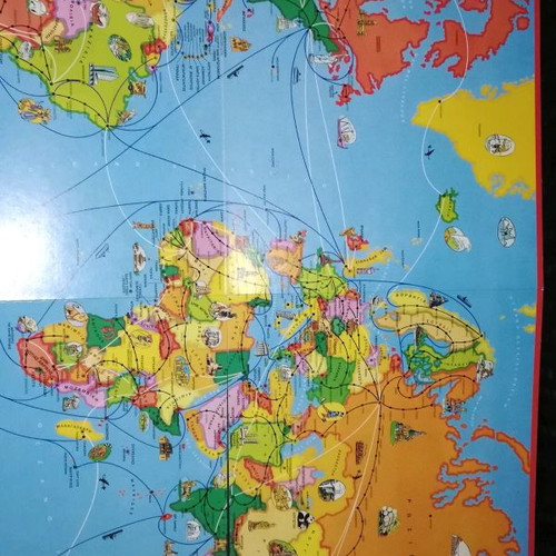 Board game Discover the World used