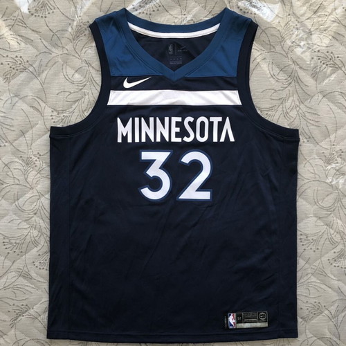 Nike NBA #32 Karl-Anthony Towns Minnesota Timberwolves Swingman Jersey