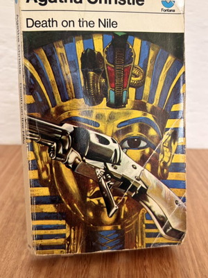 Death on the Nile vintage βιβλίο της Agatha Christie μεταχειρισμένο