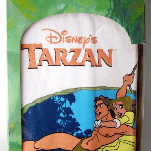 Disney's Tarzan T-shirt 1999 new, size S, white