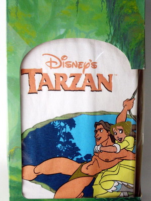 Disney's Tarzan T-shirt 1999 καινούργια, μέγεθος S, άσπρο