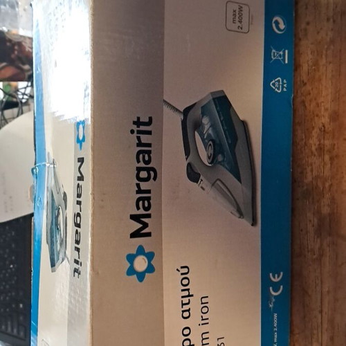 Margaret Steam Iron ES 2331 used, good condition