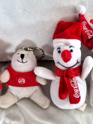 Διαφημιστικά αρκουδάκια Coca Cola μεταχειρισμένα