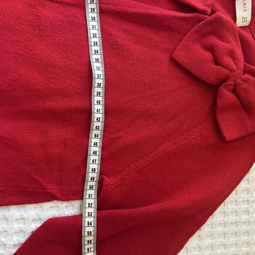 Zara Knit cardigan, red, size M