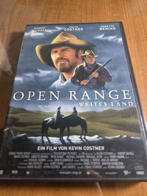 Open Range DVD like new, western action drama with subtitles