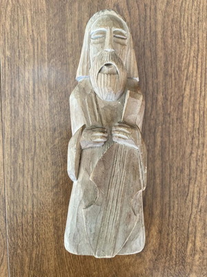 Wooden carved decorative figure