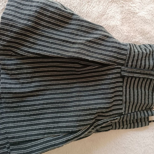 Mini striped skirt medium size like new