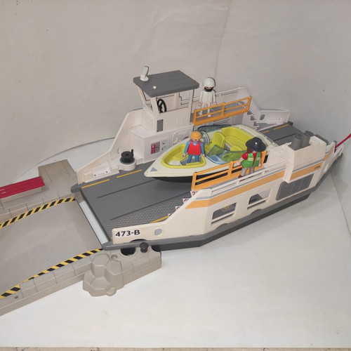 Playmobil Ferry Boat used with damage