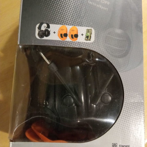 Peltor ear defenders used with noise reduction for hunting