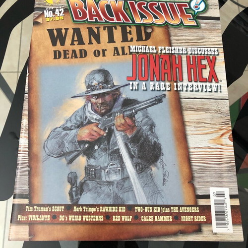 Back Issue Magazine 42 new, Jonah Hex, Rawhide Kid, Marvel, DC Comics