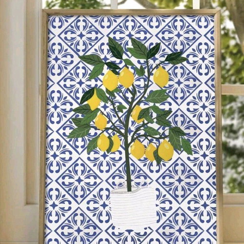 Lemon poster 50x70 waterproof and durable like new