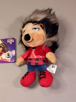 Authentic Ash plush from Sing 2 movie like new