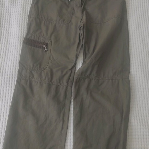 Cargo pants used, olive, size S