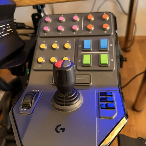 Logitech G Saitek PC Farm Sim Vehicle Side Panel