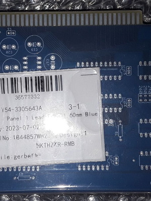 PCBs MUS-1099 Rev A καινούργια, πακέτο 10 μπλε