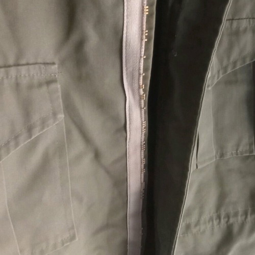 Military jacket American style XL brown and green