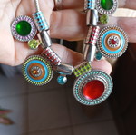 Vintage colorful necklace