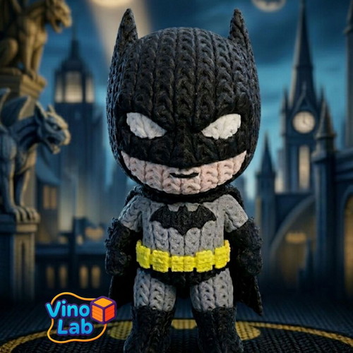 Batman 3d Printed Figure New