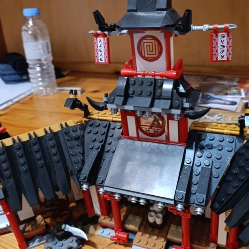 Lego Ninjago Monastery of Spinjitzu set 70670 used with figures