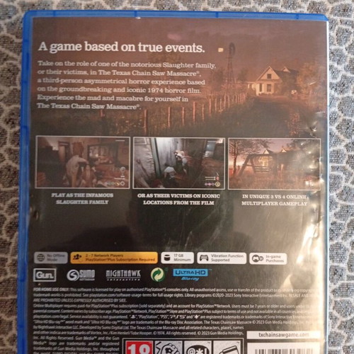 The Texas Chain Saw Massacre PS5 new
