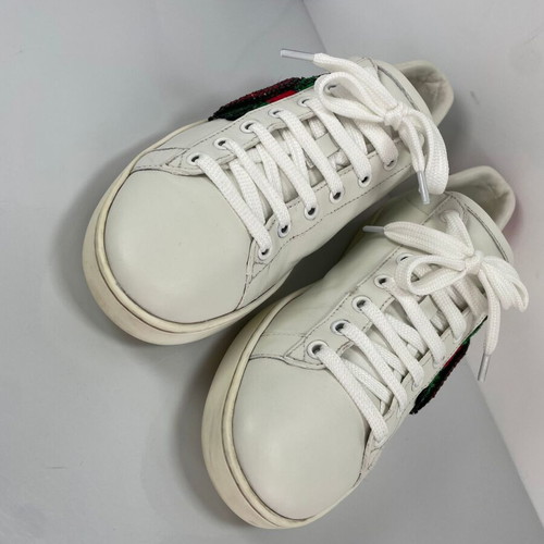 Gucci Ace leather sneakers very good condition, size 39-39.5, white