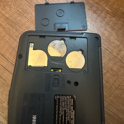 Canon vintage organizer like new, needs batteries