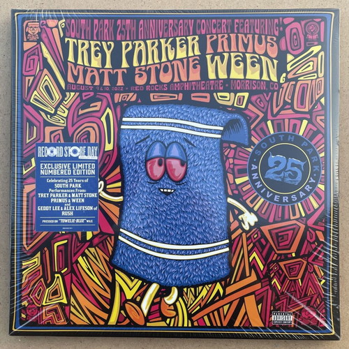South Park 25th Anniversary Concert 3LP numbered limited edition sealed