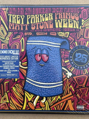 South Park 25th Anniversary Concert 3LP numbered limited edition sealed