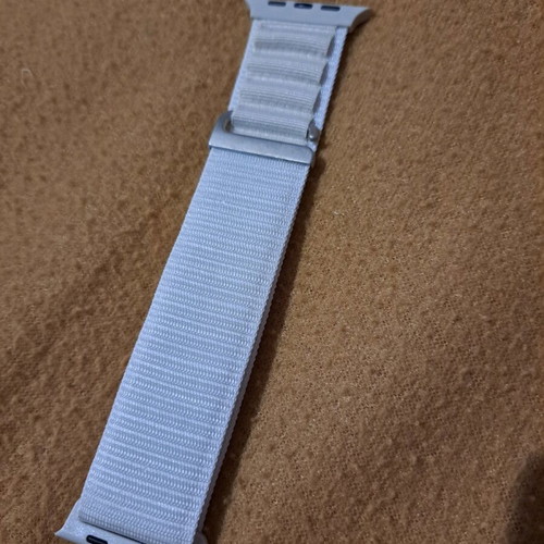 Apple Watch Strap 44mm - 49mm Alpine Loop Type Bicolor White Cream New